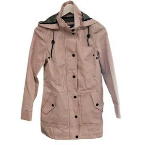 UGG Rylie Rain Jacket with Tech Fabric, BLUSH PINK , Women's XS